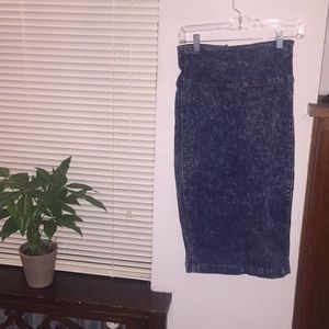 Jean skirt!